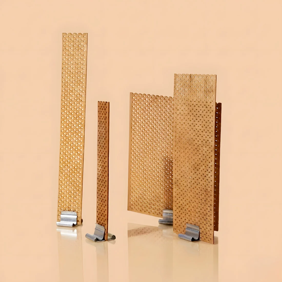 Mèches en bois Perforées pour Bougies