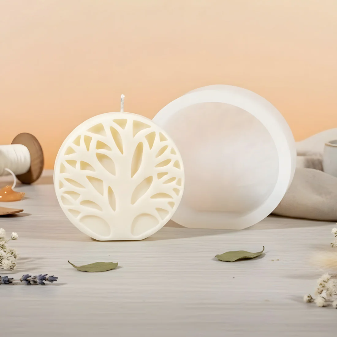 Moule bougie Arbre - Silicone