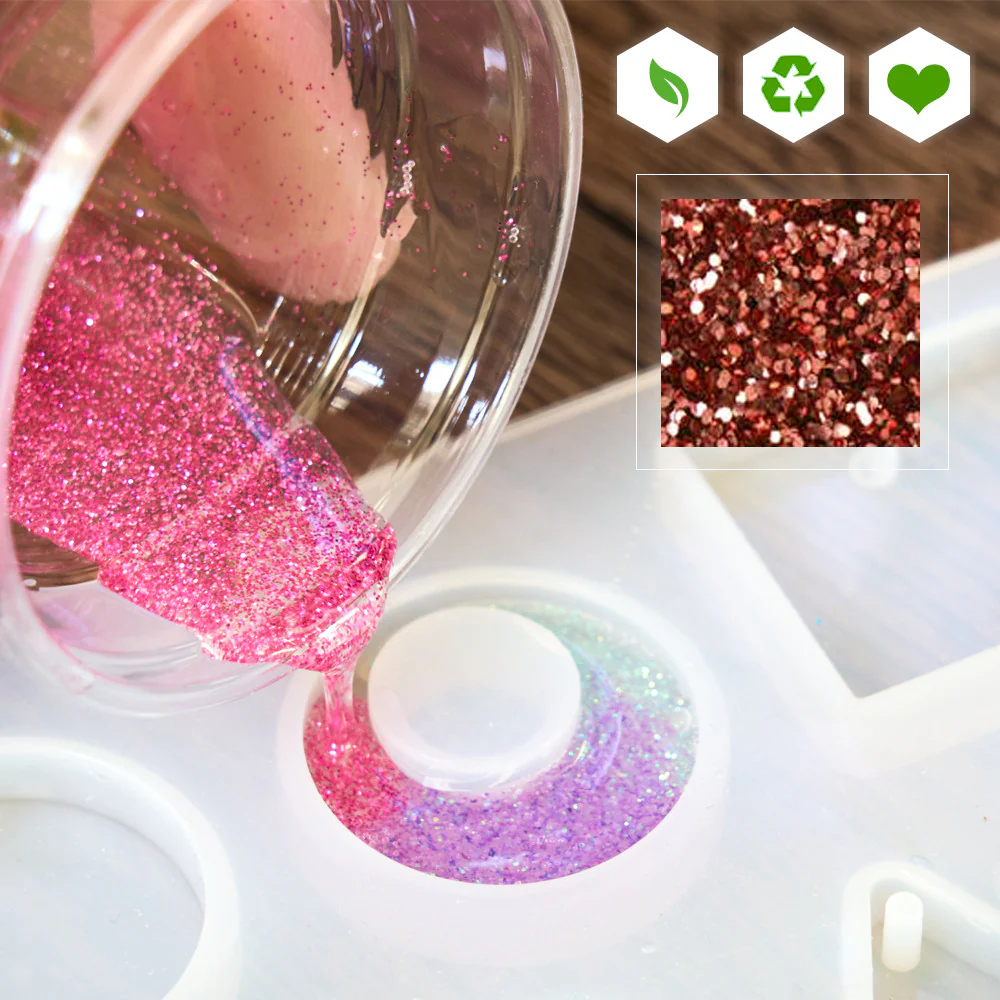 Paillettes biodégradables brillantes pour créations parfumées - Image 3