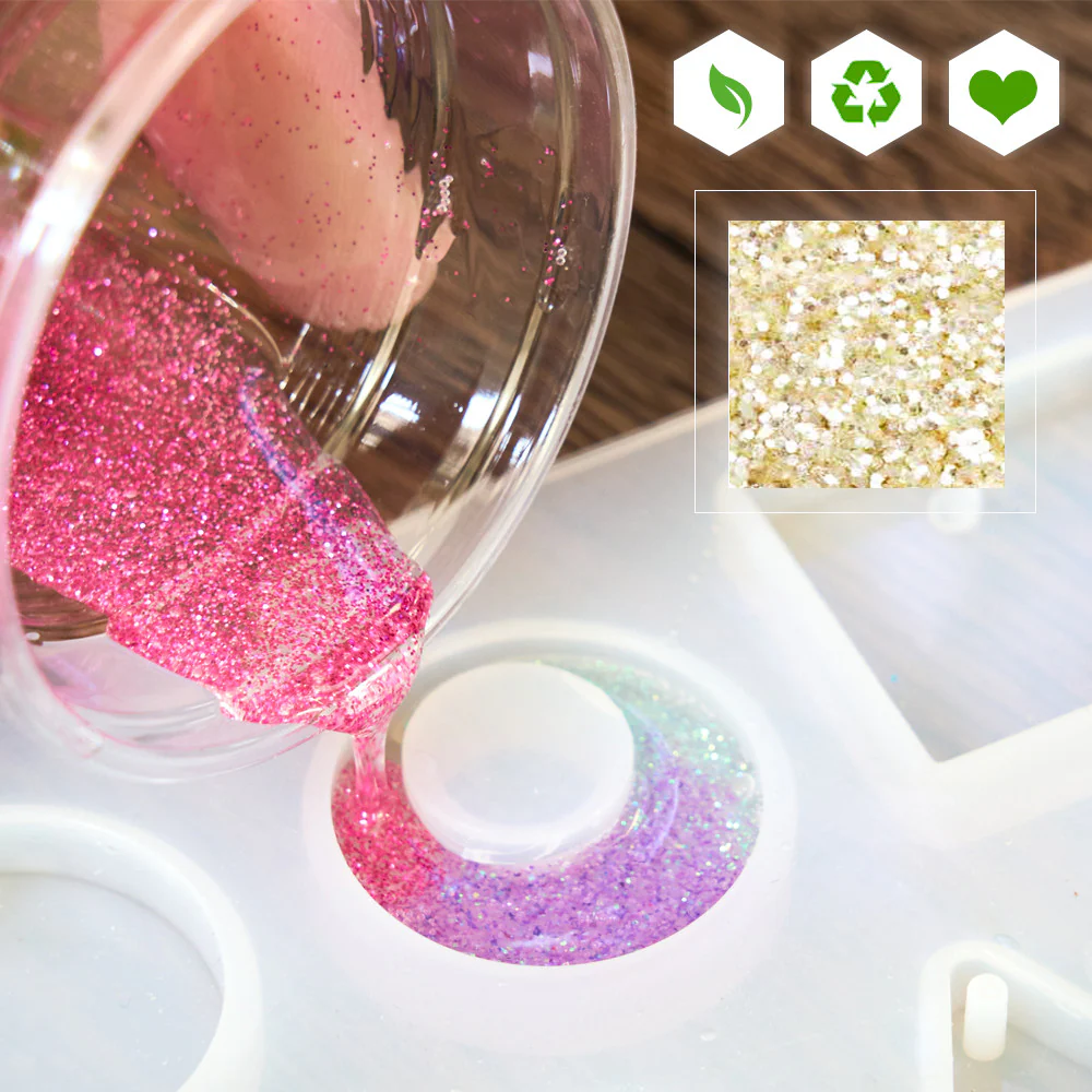 Paillettes biodégradables brillantes pour créations parfumées - Image 4