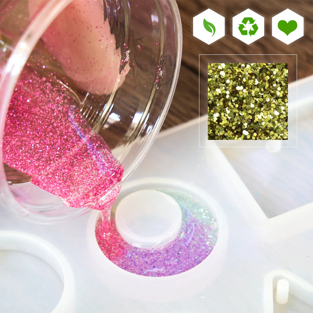 Paillettes biodégradables brillantes pour créations parfumées - Image 5
