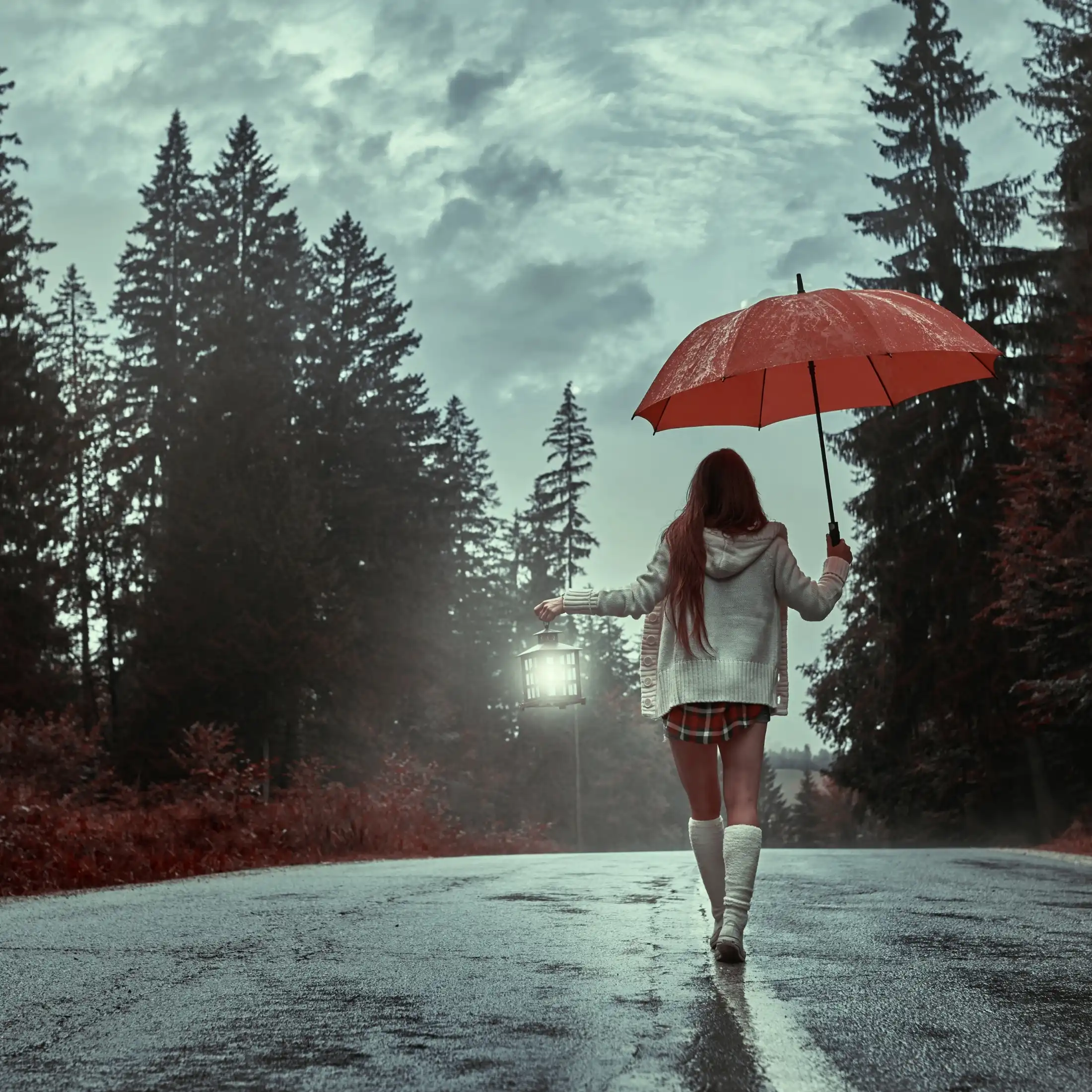 Ballade sous la pluie - Parfum pour bougie