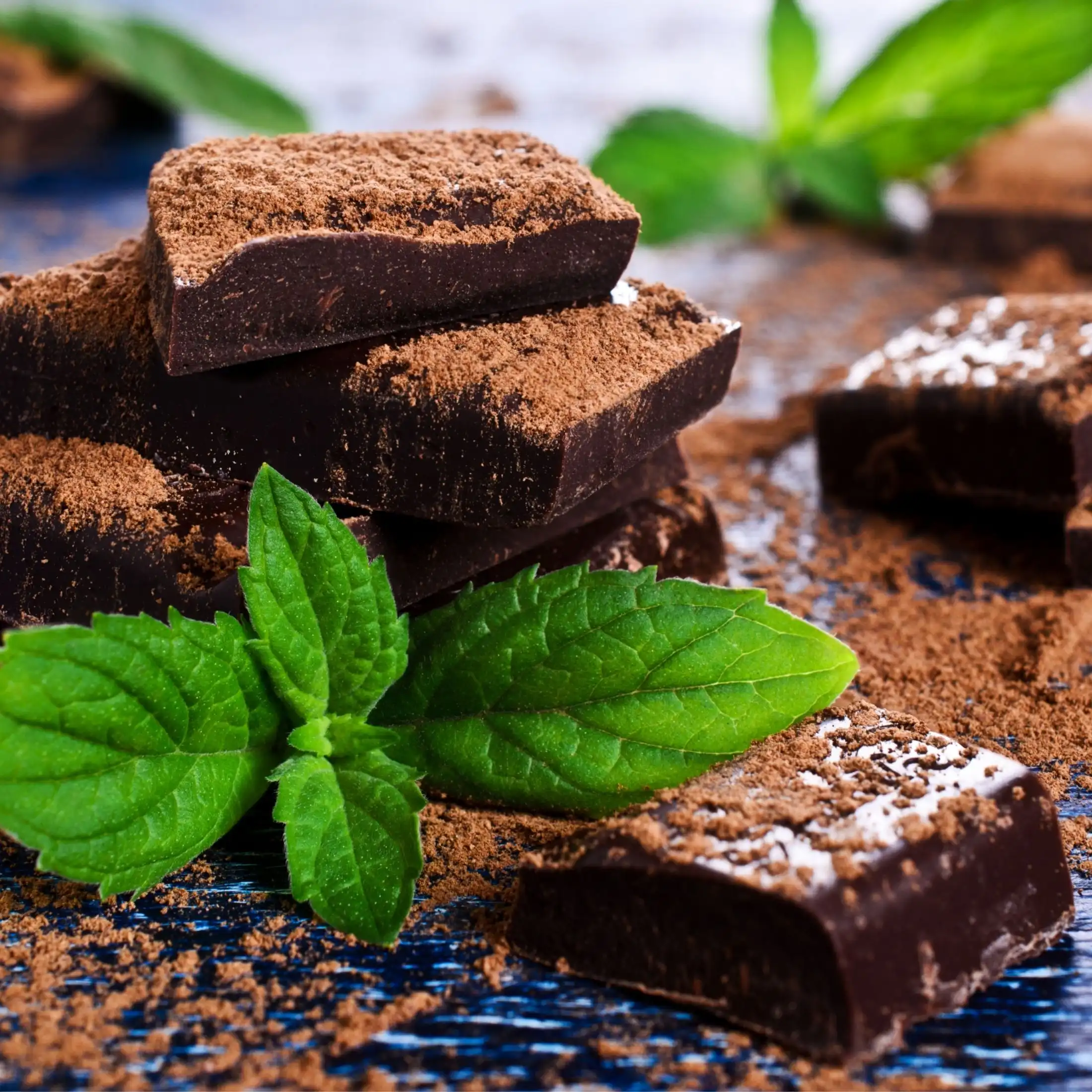 Menthe et chocolat - Parfum pour bougie