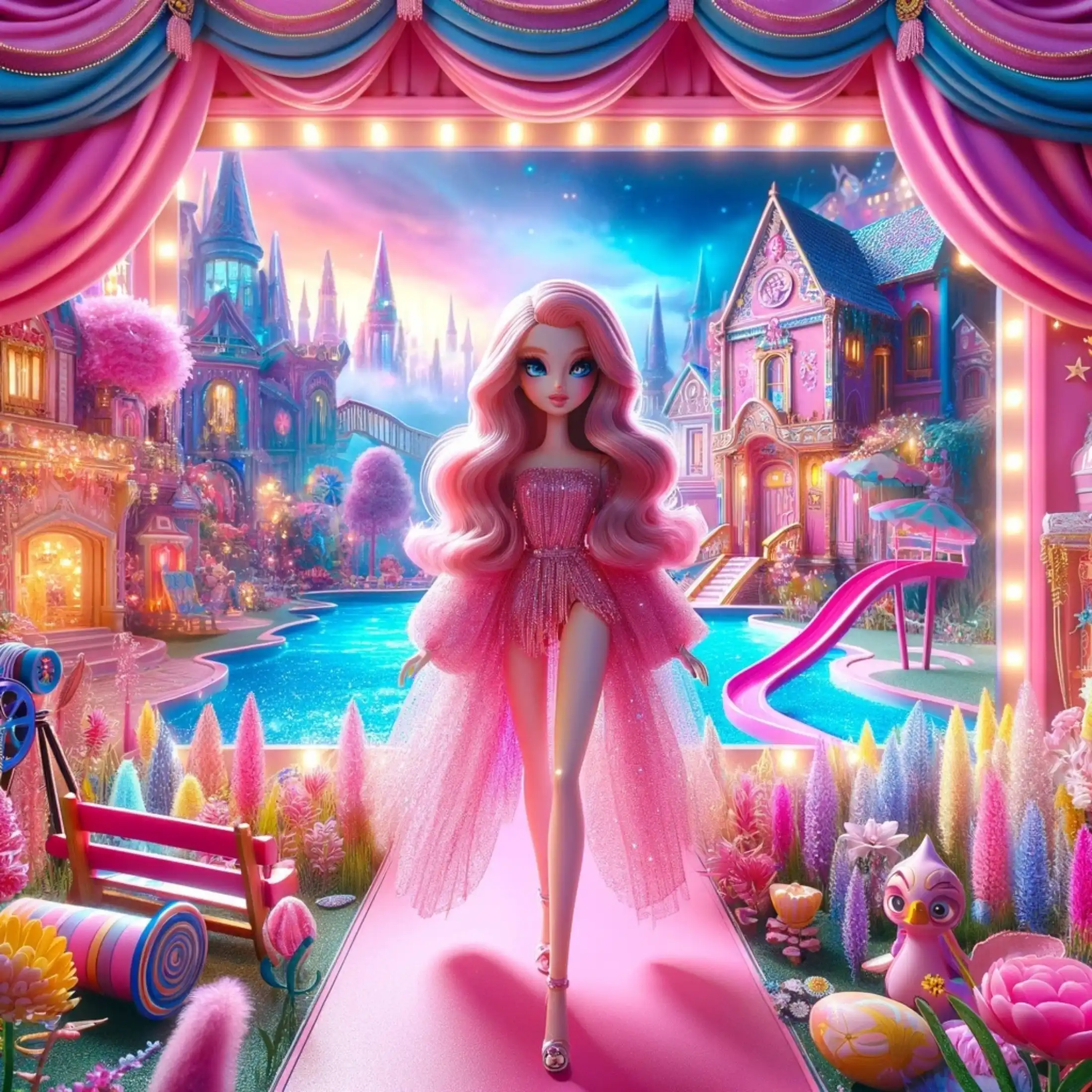 Pinky girl - Parfum pour bougie