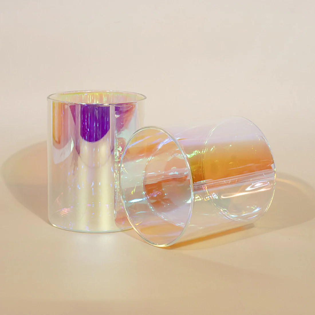 Verre bougie Iridescent - 300 ml - Image 2